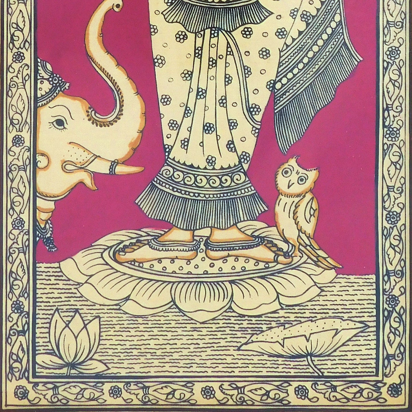 Goddess Mahalakshmi Pattachitra Painting