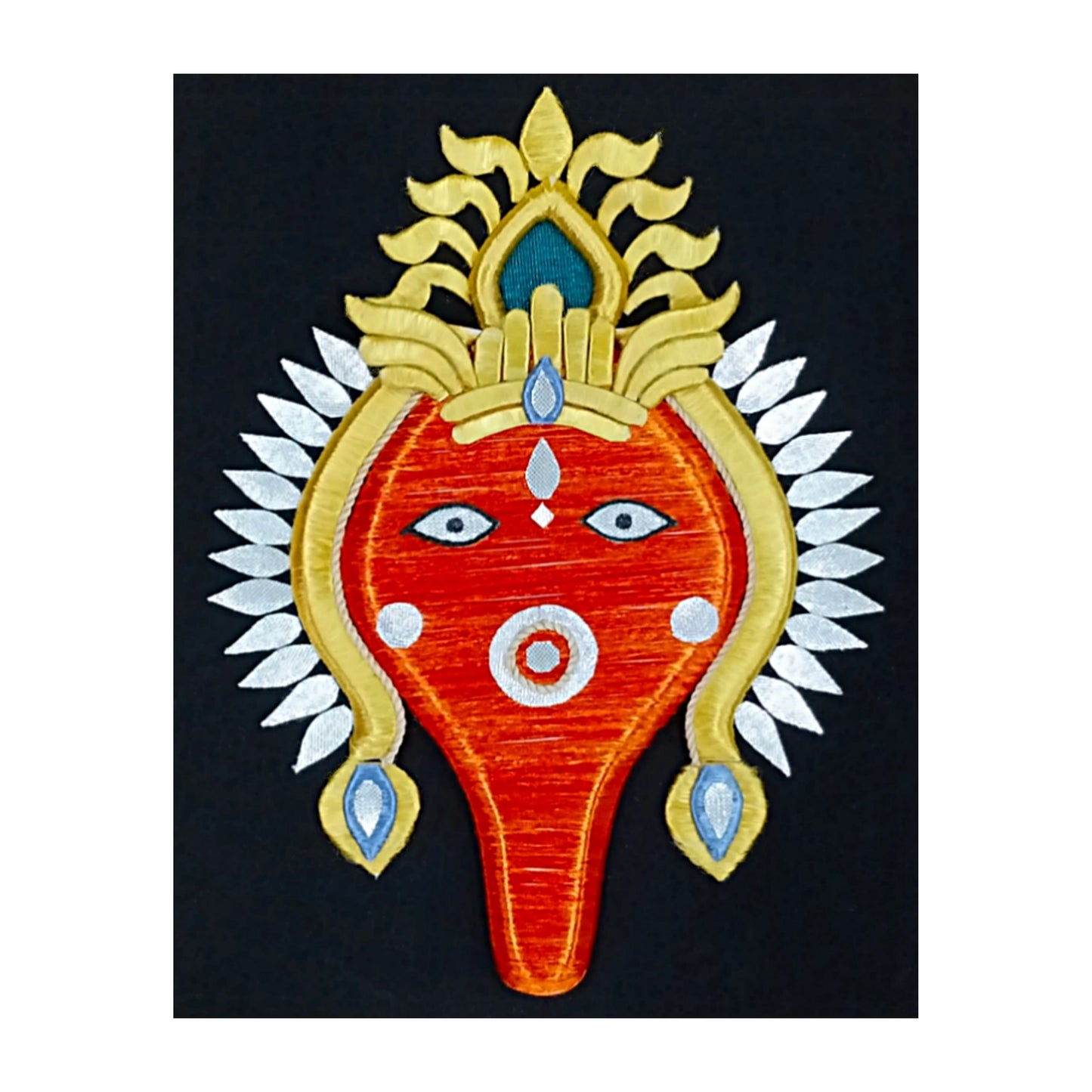 Maa Samleshwari/Maa Samlei Tussar craft