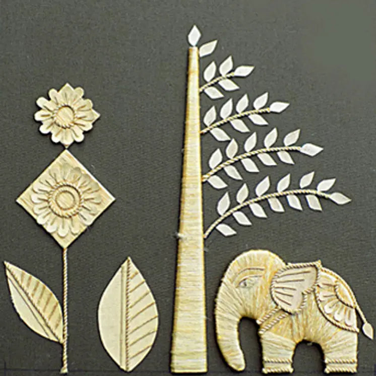 Elephant under a tree