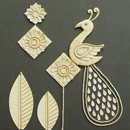 Peacock Tussar Craft