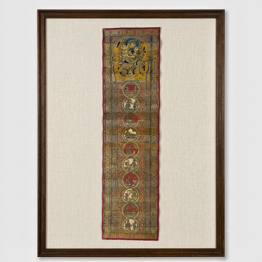 Ramayana Narrative Scroll Artwork