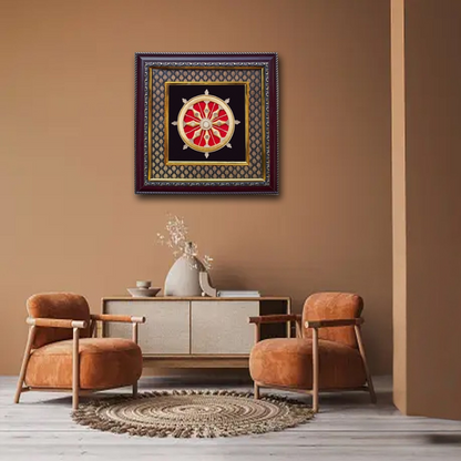 Konark Chakra Tussar craft