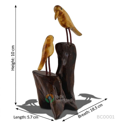BIRD COUPLE: A Portrait Of Companionship