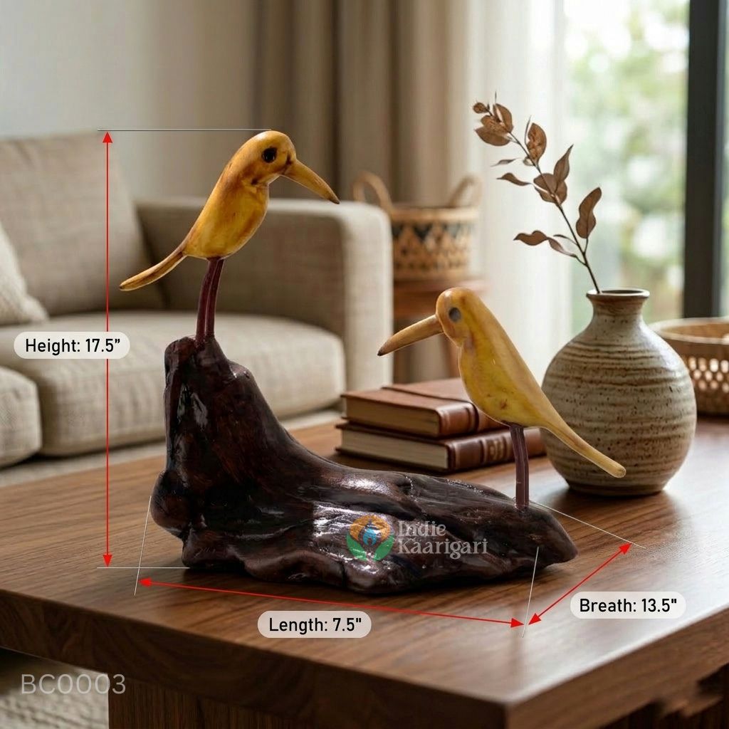 BIRD COUPLE: A Portrait Of Companionship