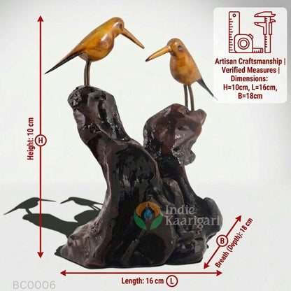 BIRD COUPLE: A Portrait Of Companionship