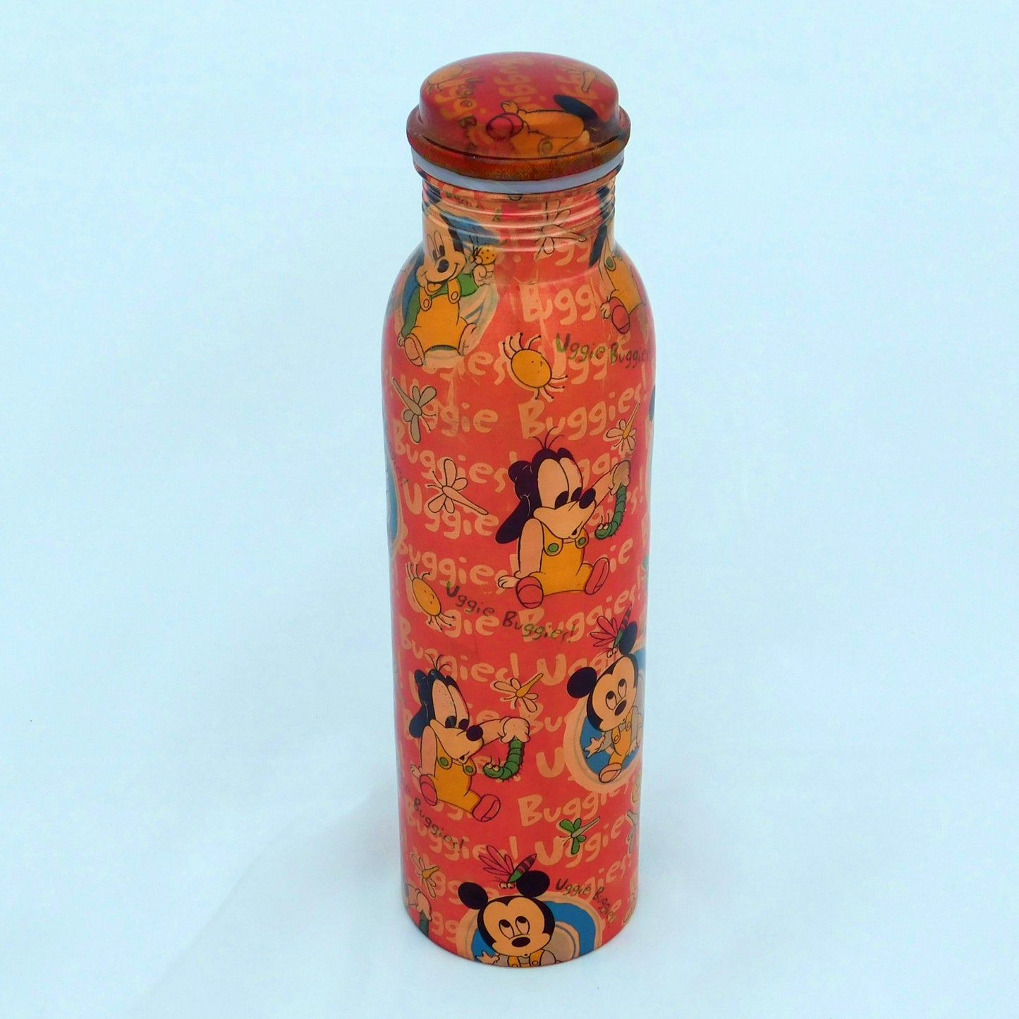 Pure Copper Designer water bottle (1 Litre) | For Kids