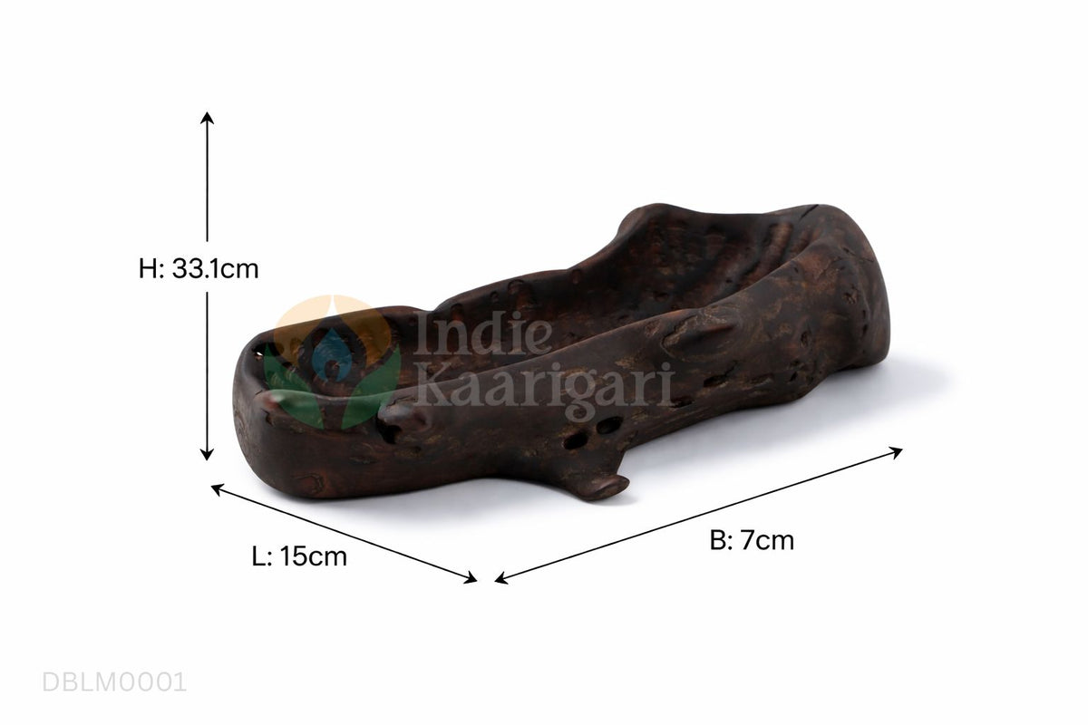 The Sculpted Void: A Tribute to Organic Artistry Bowl-  Large
