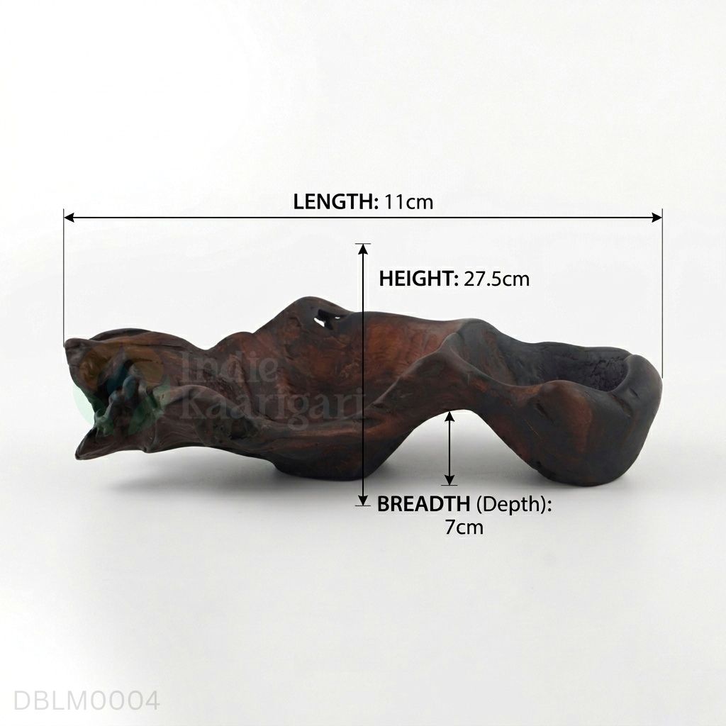 The Sculpted Void: A Tribute to Organic Artistry Bowl-  Large
