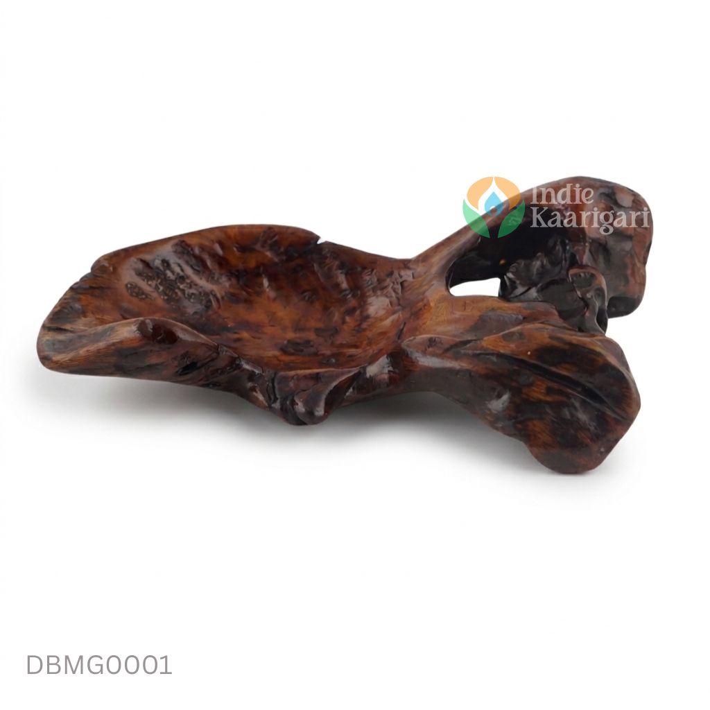 The Sculpted Void: A Tribute to Organic Artistry Bowl-Medium Glossy