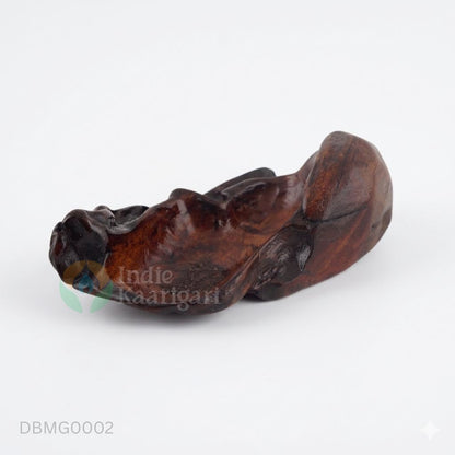 The Sculpted Void: A Tribute to Organic Artistry Bowl-Medium Glossy