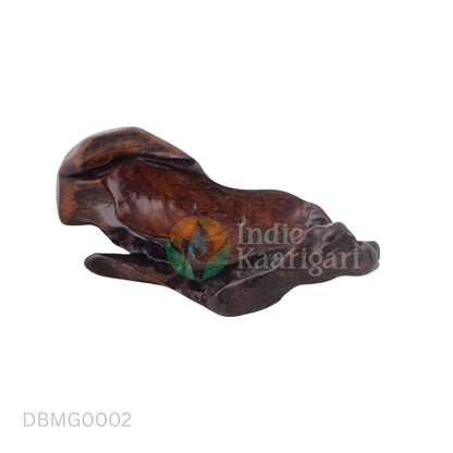 The Sculpted Void: A Tribute to Organic Artistry Bowl-Medium Glossy