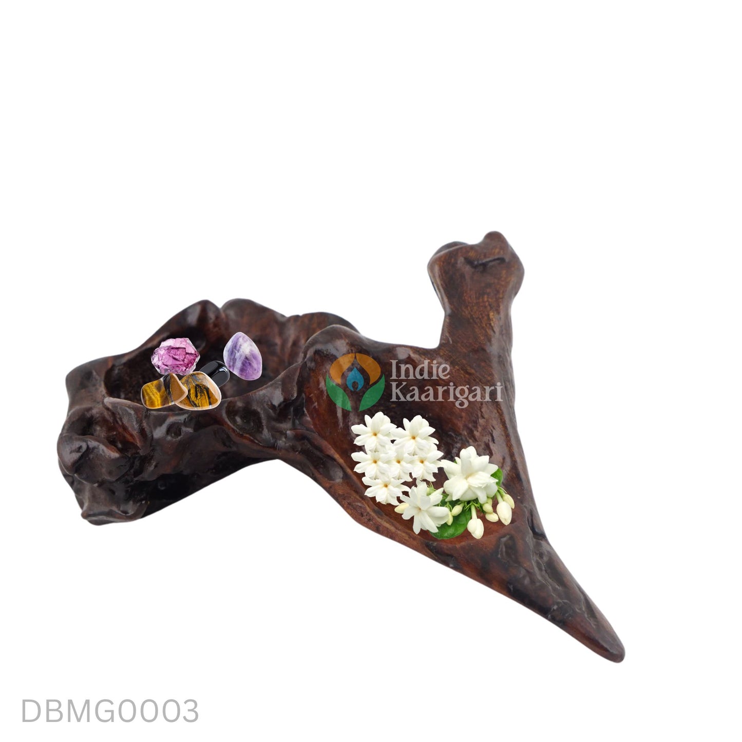 The Sculpted Void: A Tribute to Organic Artistry Bowl-Medium Glossy