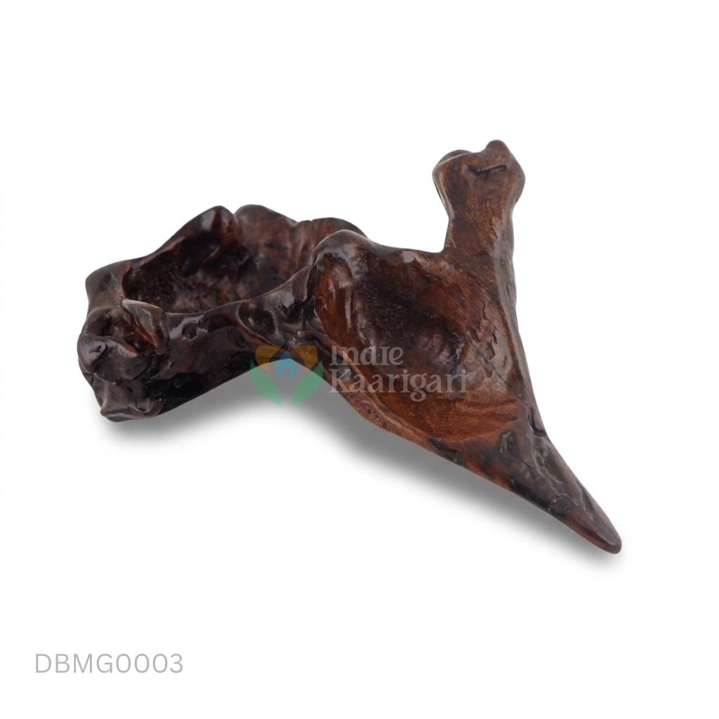 The Sculpted Void: A Tribute to Organic Artistry Bowl-Medium Glossy