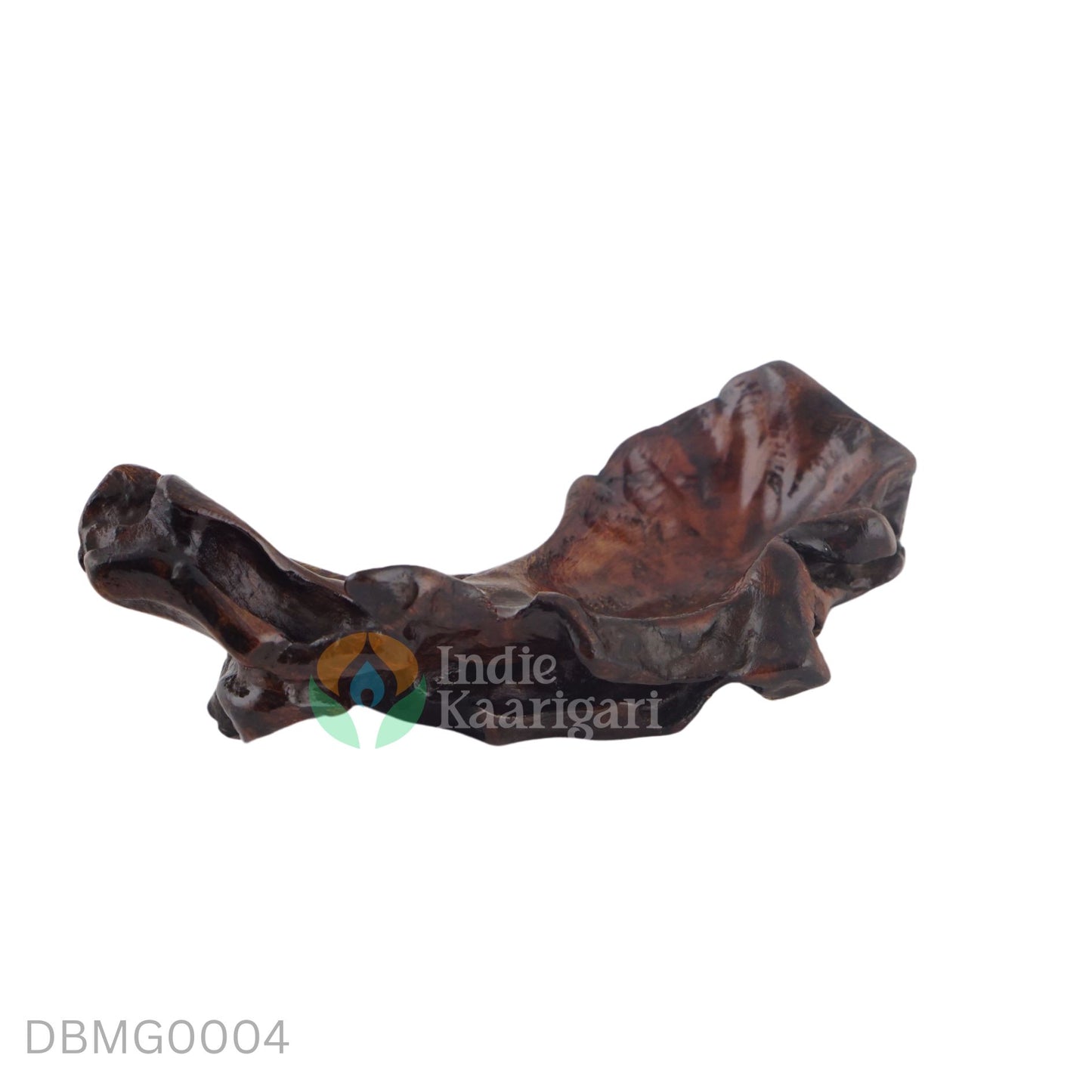 The Sculpted Void: A Tribute to Organic Artistry Bowl-Medium Glossy