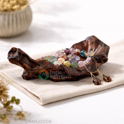 The Sculpted Void: A Tribute to Organic Artistry Bowl-Medium Glossy
