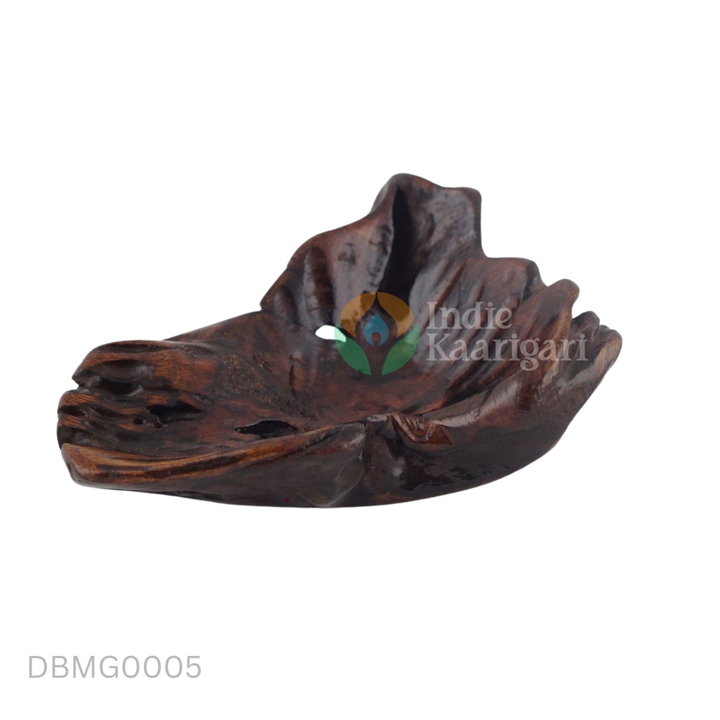 The Sculpted Void: A Tribute to Organic Artistry Bowl-Medium Glossy