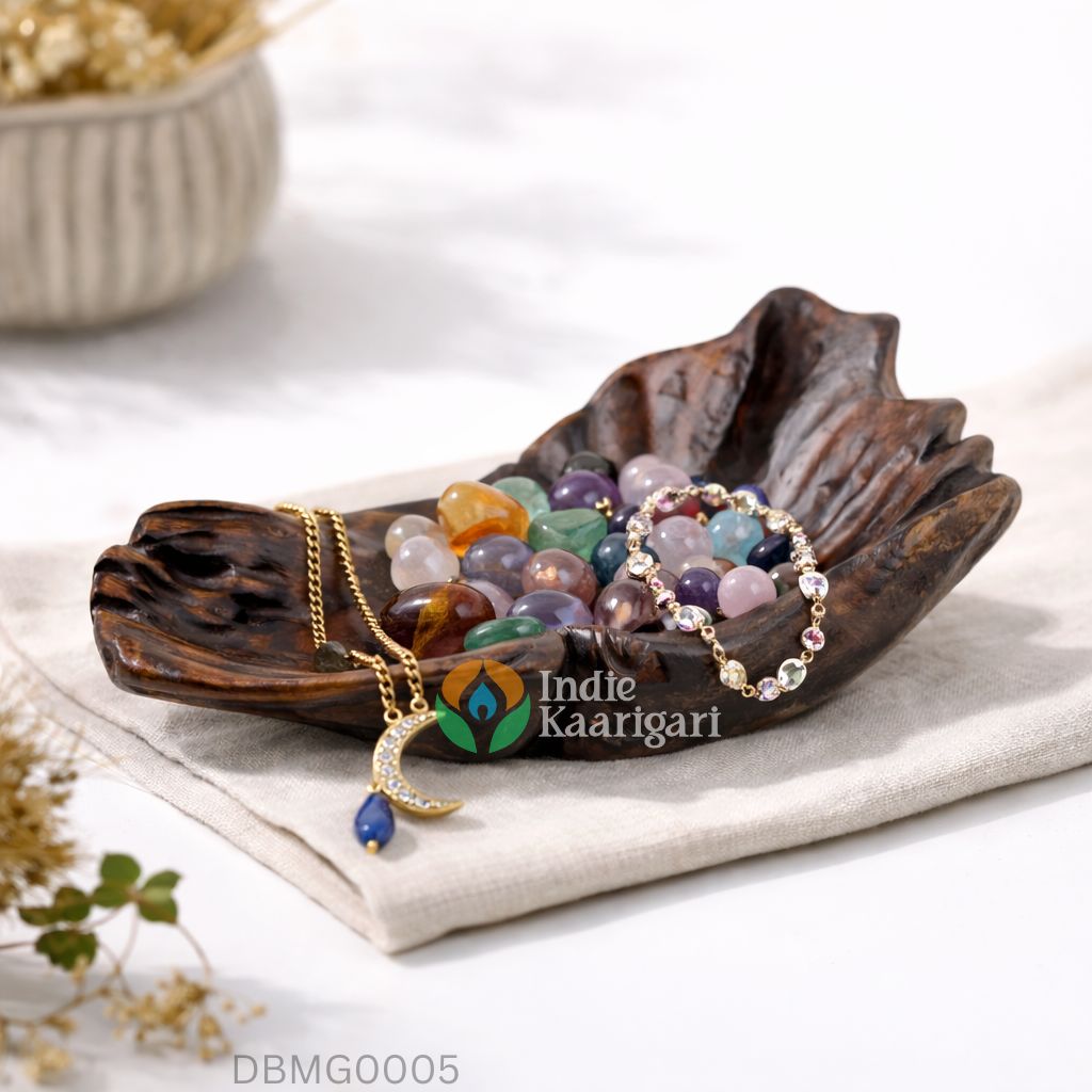 The Sculpted Void: A Tribute to Organic Artistry Bowl-Medium Glossy