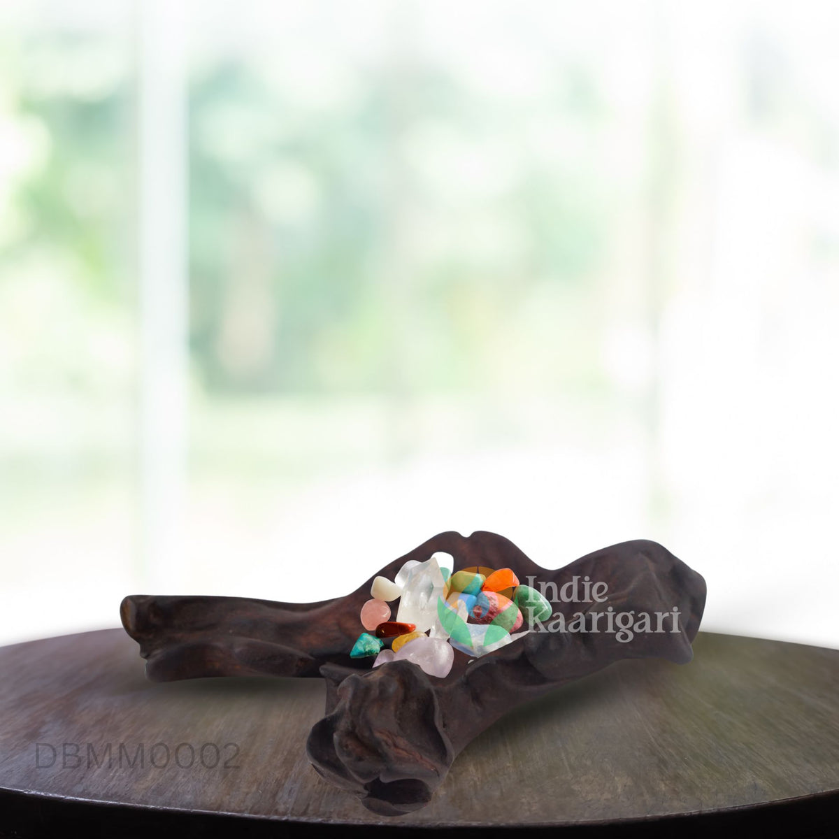 Decorative Bowls Designed & Seasoned by Nature-Medium Matte