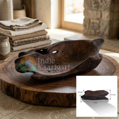 Decorative Bowls Designed & Seasoned by Nature-Medium Matte