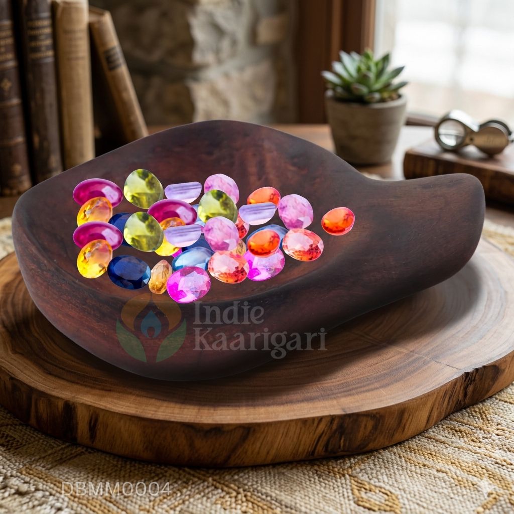 Decorative Bowls Designed & Seasoned by Nature-Medium Matte