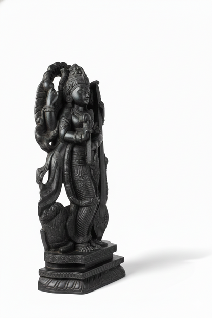 Goddess of Knowledge: Saraswati Veena Player Idol