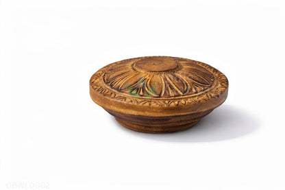Ornamental Bowl With Lid- Decorative bowl