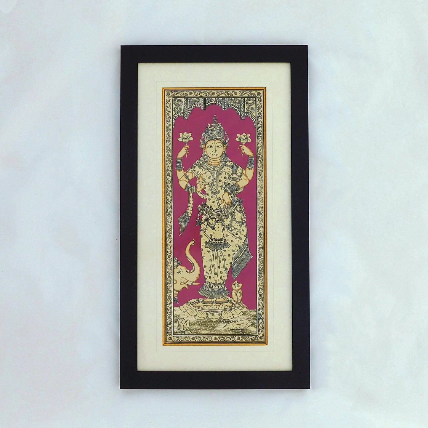 Goddess Mahalakshmi Pattachitra Painting
