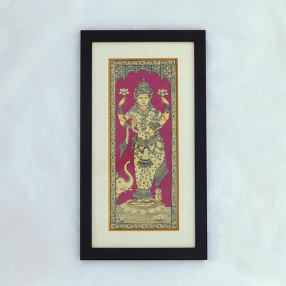 Goddess Mahalakshmi Pattachitra Painting