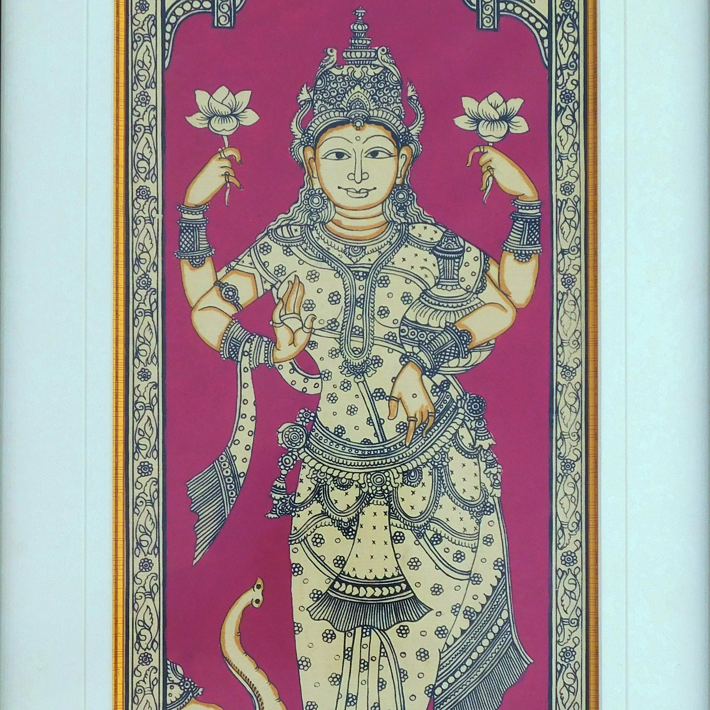 Goddess Mahalakshmi Pattachitra Painting