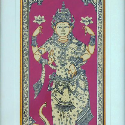 Goddess Mahalakshmi Pattachitra Painting