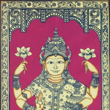 Goddess Mahalakshmi Pattachitra Painting