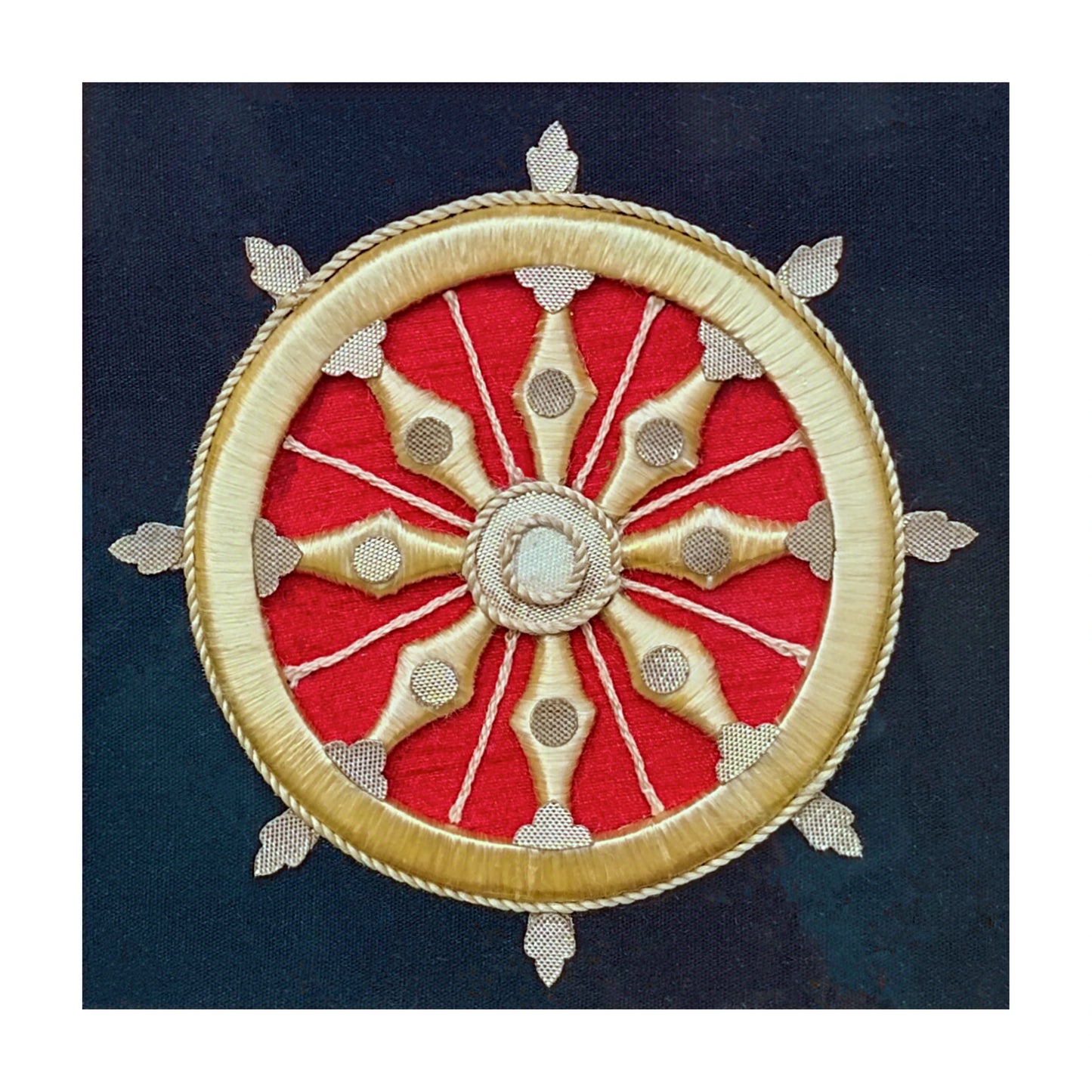 Konark Chakra Tussar craft