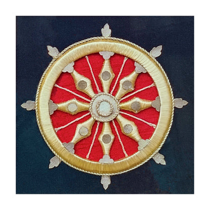 Konark Chakra Tussar craft