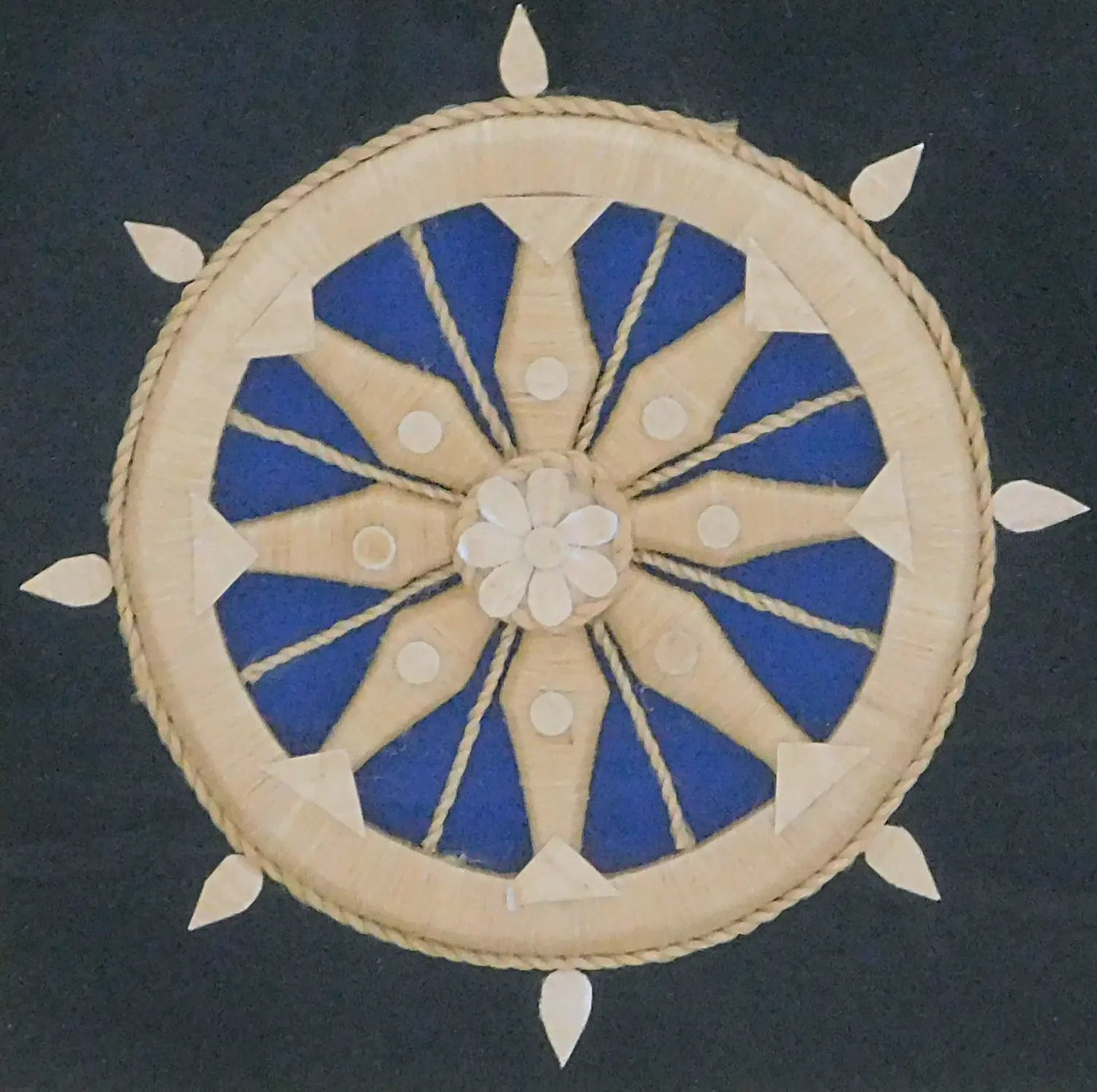 Konark Chakra Tussar craft