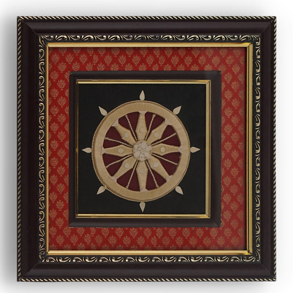 Konark Chakra Tussar craft